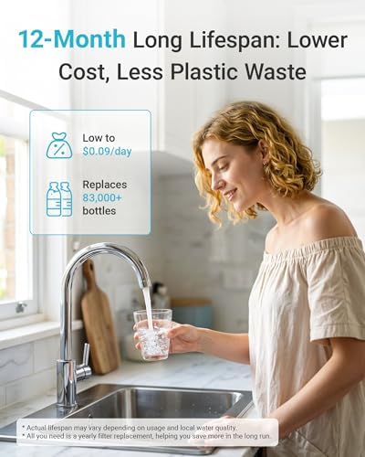Aqua Crest UP16 Under Sink Water Filter System - Image 6