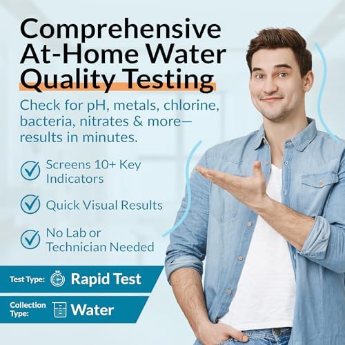 getTested at-Home Water Quality Test Kit – Identify Drinking Water Purity for Your Family – Rapid 14-Parameter Results for Well, City, Tap, & More – Easy & Convenient - Image 2