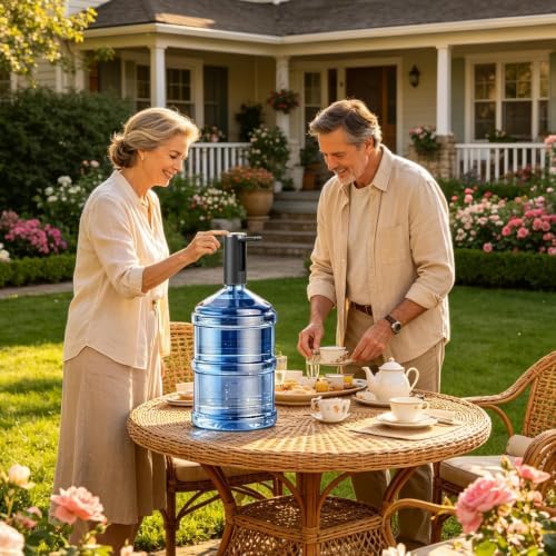 Pump for Water Jug 4-Modes Rechargeable Automatic Drinking Faucet - Image 2