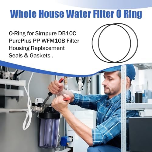 Whole House Water Filter O Ring Replacement Seals & Gaskets - 2PCS - Image 2
