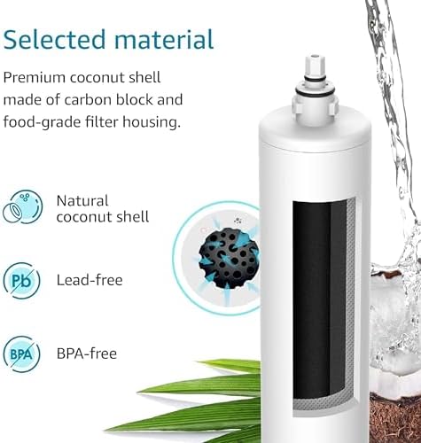 AQUA CREST FQK1R, GXULQR Water Filter Replacement for GE FQK1R, 2 Pack - Image 6