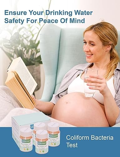 LUVCOSY 4 Bottles Coliform Bacteria Water Test Kit, E coli Water Test Kit, 48 Hours Well Water Test Kit, Easy Home Water Bacteria Test Kit for Drinking Water, Tap, Well, Pool, Pond, Lake - Image 6
