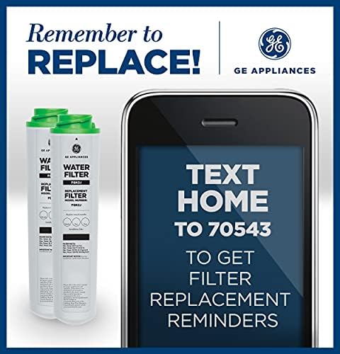 GE Under Sink Water Filter Replacement, Dual Flow, Reduces Sediment, Rust & Other Impurities from Water, Fits GXK255TBN Under Sink Filtration System, Replace Every 6 Months, FQK2J, 2 Filters - Image 4