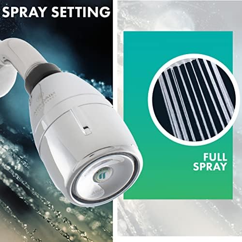 Niagara Conservation N2610CH Bi-Max 1-Spray with 1.0-1.5 GPM 2.125-in. Wall Mount Adjustable Fixed Shower Head in Chrome, 1-Pack | Bathroom Shower Head Sprayer with Pressure Compensation - Image 4