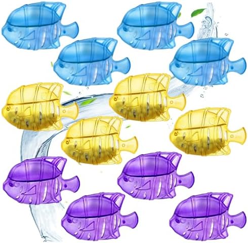 12Pack Humidifier Cleaning Fish, Tank Cleaner, Eliminates White Dust & Odor by Unknown