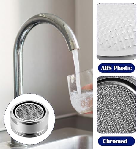 4PCS Kitchen Faucet Aerator, 15/16" & 55/64" Bathroom Sink Aerator - Image 6