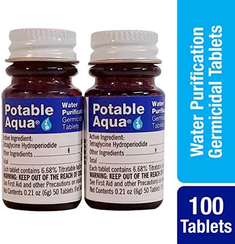 S.O.S. Rations Emergency 3600 Calorie Food Bar (2 Pack) + Potable Aqua Water Purification Tablets (100 Count) - Image 6