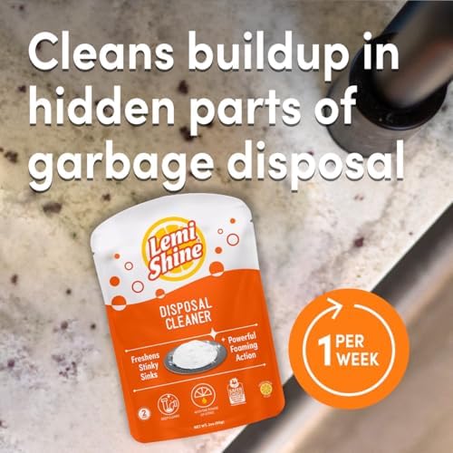 Lemi Shine Natural Foaming Garbage Disposal Cleaner 2Ct. - Image 2