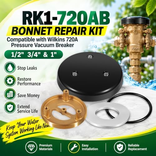 RK1-720AB Bonnet Repair Kit for 720A Backflow Preventer, 1/2", 3/4" & 1" - Image 2