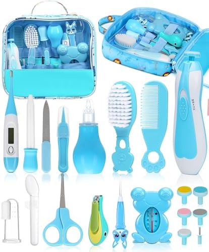 YASEW Baby Grooming Kit with Electric Nail Trimmer, Newborn Care Essentials by yasew
