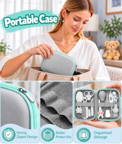 YASEW Baby Grooming Kit, Storage Bag, Newborn Essentials, Baby Shower Gift - Image 6