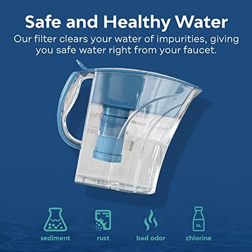 AMI Alkaline Water Pitcher for High pH, Filtered Water Dispenser - Image 3