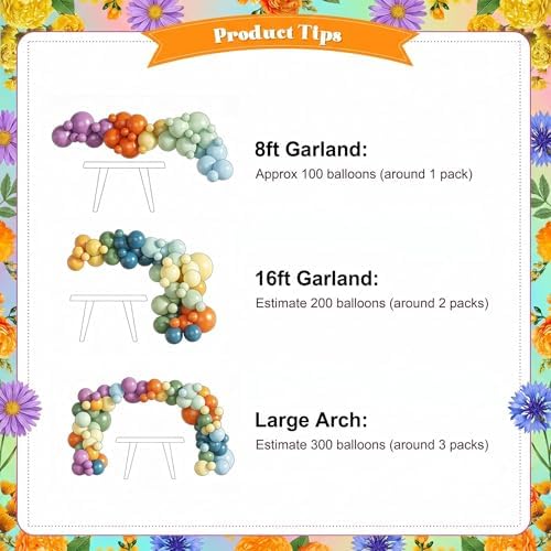 Rainbow Balloon Arch Kit for Whimsical Baby Shower Birthday Decorations - Image 7