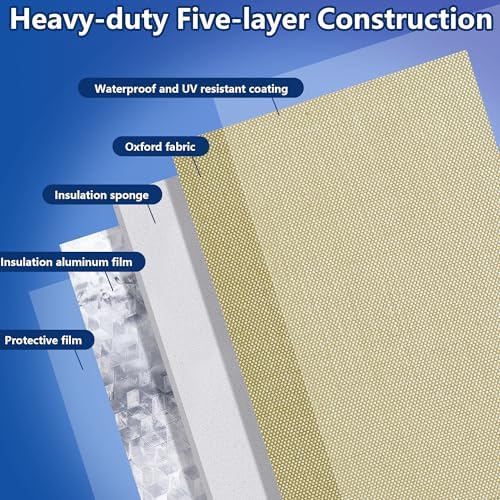 30" W x 24" H 3-Way Opening Backflow Preventer Insulation Cover (5°F) - Image 4
