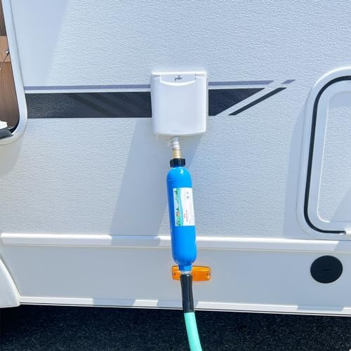 4PK NSF Certified Inline RV Drinking Water Filter & Flexible Hose Protector - Image 6