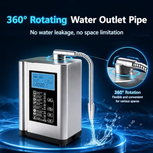 Alkaline Water Ionizer with LCD Display White - Image 5