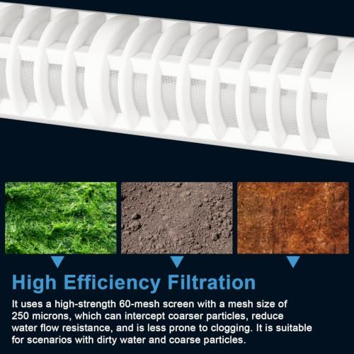 2" 60 Mesh Spin Down Filter Replacement Rusco Vu-Flow - Image 5