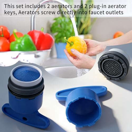 Faucet Aerator (M21.5 male thread) for Delta RP53998,With Removal (2Pcs) - Image 7