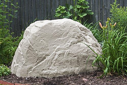 EMSCO Group 2372-1 Natural Sandstone Appearance – Extra Large Lightweight – Easy to Install Fake Rock Landscape Boulder - Image 4