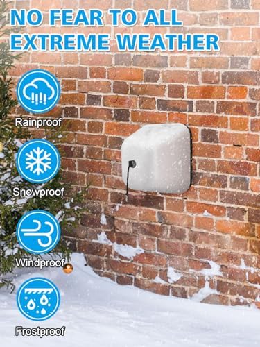 Outdoor Faucet Covers for Winter, Easy to Install Insulated Foam Protector - Image 5