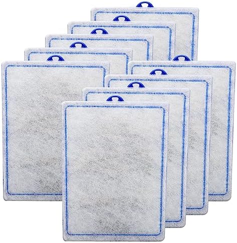9 Count Assembled Large Filter Cartridges Compatible with Tetra Whisper Bio-Bag Filters 20i 40i IQ20/30/45/60 PF20/30/40/60, Large Replacement Filter Cartridges for Whisper Filters & Aquariums by xbbwmrs