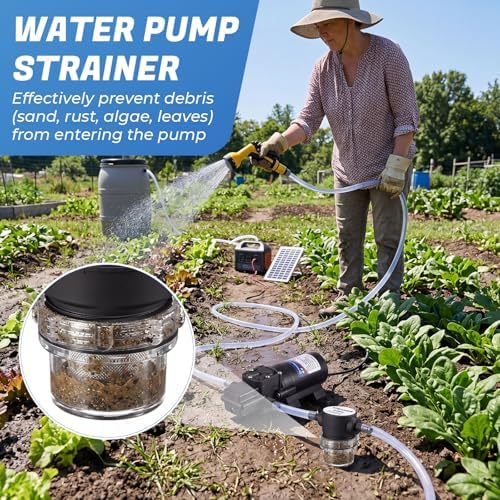 Dreyoo 4 Pack Water Pump Strainers, 3/8 Inch ID Hose Barb - Image 6