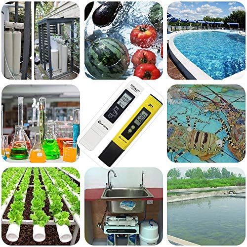 KETOTEK Digital pH TDS & EC Temp Meter for Water, pH Pen and PPM Tester TDS-EC-Temperature Meter, PH Tester with 0-14.00pH and 0.01 Accuracy, TDS EC PH Meters for Aquarium, Hydroponic, RO System - Image 6
