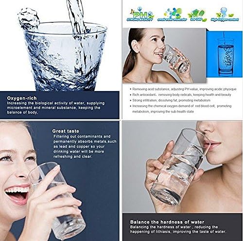 3 Pack Drop In Brita Style Alkaline Water Filter Replacement 7 Stage Mineral Water Filter.Works With Wellblue, Brita Style Pitchers & Dispensers (3 Pack) - Image 3