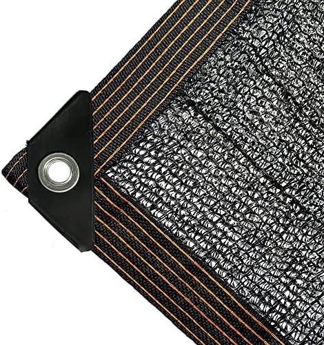 winemana 14 x 20 FT Black Shade Cloth, Durable Mesh Tarp Garden Sun Shade - Image 2