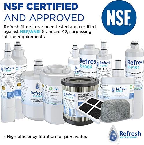 Refresh Refrigerator Water Filter Replacement for Frigidaire WF1CB, 4-Pack - Image 4