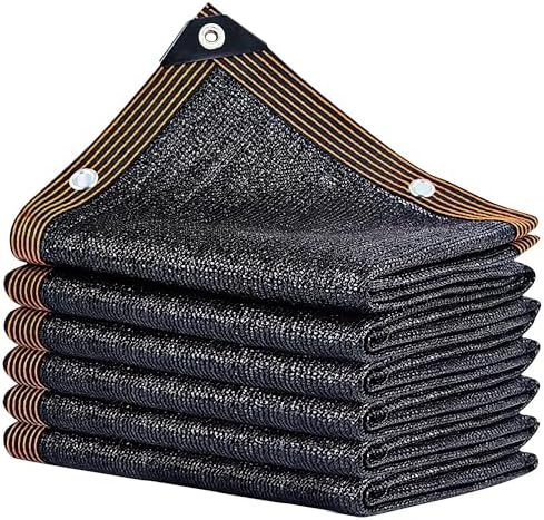 winemana 6.5x20 FT Black Shade Cloth for Garden Durable Mesh Tarp Sun Shade by winemana