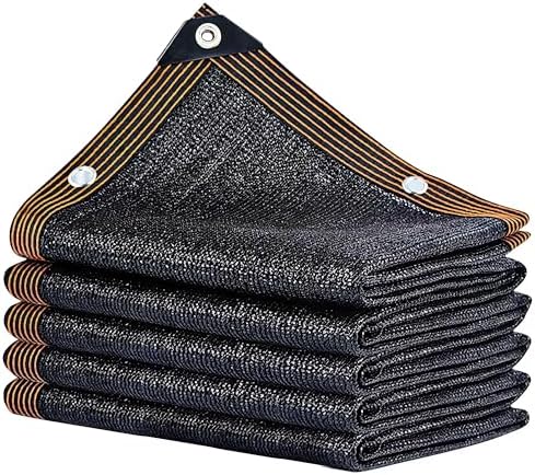 winemana 6.6 x 16 FT Black Shade Cloth for Garden, 50% Mesh Tarp Sun Shade by winemana