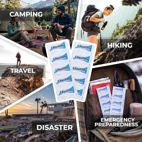 Aquatabs 49mg Water Purification Tablets, 100 Pack, Hiking & Camping - Image 4