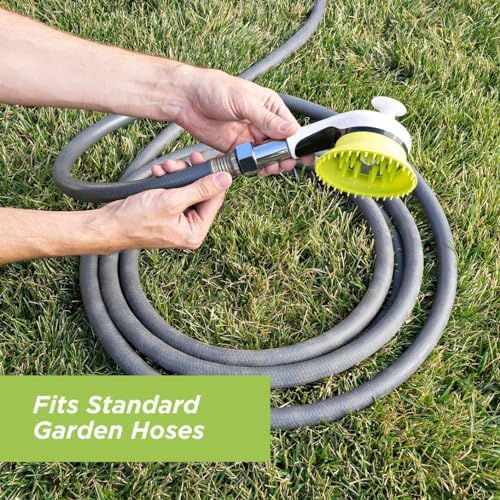 Wondurdog Dog Wash Attachment for Garden Hose, Outdoor Nozzle Sprayer - Image 3