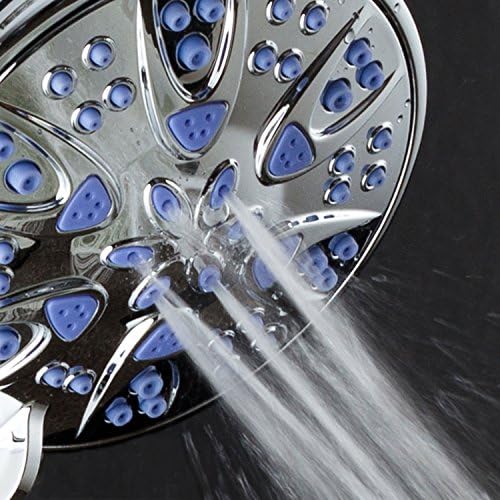 Antimicrobial/Anti-Clog High-Pressure 6-setting Hand Shower by AquaDance with Nozzle Protection from Growth of Mold, Mildew & Bacteria for Stronger Shower! - Image 6