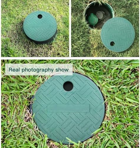 4 Pcs Sprinkler Valve Box Cover, 5.5" OD 6" Valve Box Cover Lid for Sprinkler Irrigation System, Valve Box Cover Lid for Outdoor Sprinkler Irrigation Control Water System Lawn (6 inch) - Image 6