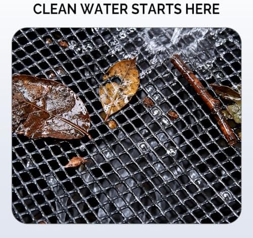 Outvita 50 Gallon Collapsible Rain Barrel with Volume Mark, Rainwater Collection System, Portable Foldable Garden Water Storage Tank, Water Container with Filter Overflow Kit Faucet Green - Image 5