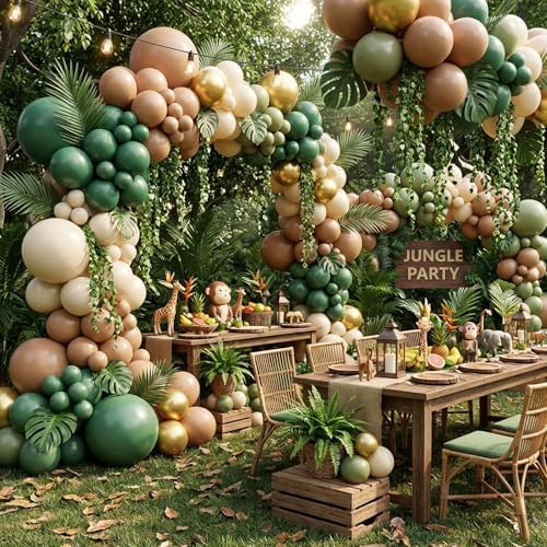 APLANET 150pcs Brown Balloons Different Sizes 18 12 10 5 Inches Premium Boho Coffee Brown Latex Balloon for Birthday Party Graduation Wedding Anniversary Baby Shower, Arch Kit Decoration - Image 5