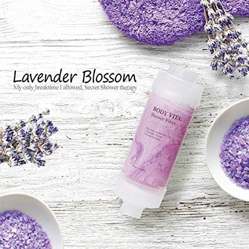 Vitamin Shower Filter for Reduces Dry Itchy Skin, Dramatically Improves the Condition of Your Skin and Hair Lavender Blossom - Image 3