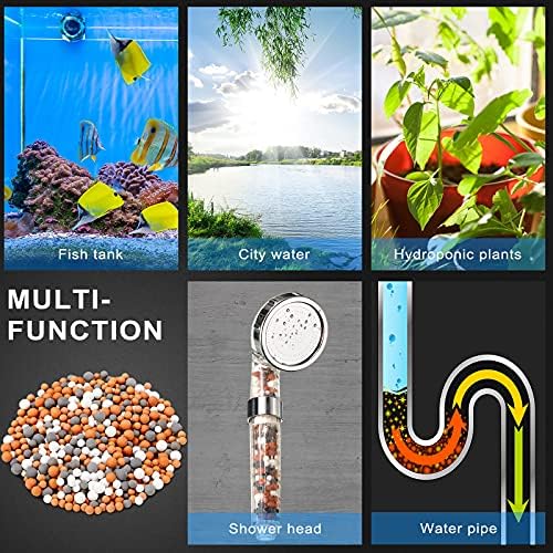 Honoson 6 Pack Shower Head Beads Refill Replacement Filter Mineral Balls - Image 6