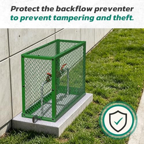 Steel Backflow Preventer Security Cage for Outside - Image 6