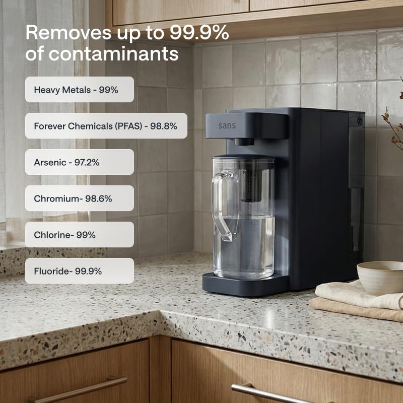 Sans Reverse Osmosis Countertop Water Purifier – 4‑Stage RO Filtration - Image 2