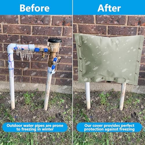 30" W x 24" H 3-Way Opening Backflow Preventer Insulation Cover (5°F) - Image 6