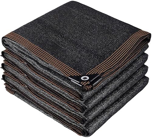 winemana 12x12 FT Black Shade Cloth for Garden, Durable Mesh Tarp Sun Shade by winemana