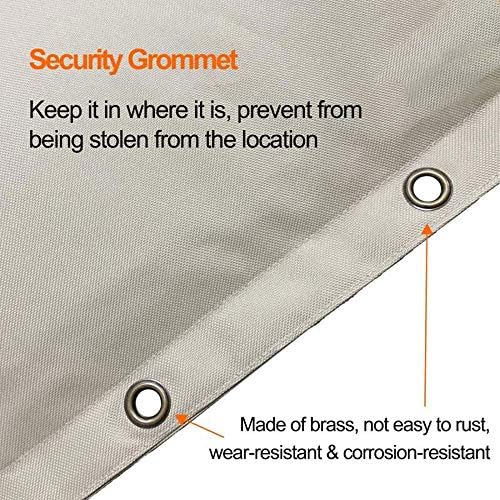 Backflow Preventers Protection Pouch, 17W x 21H Backflow Winter Cover, Outdoor Backflow Preventer Insulation Cover for Water Sprinkler Valve Box Meter or Controller, Khaki, 22B09PV30X1LT6CHEQSU35 - Image 5