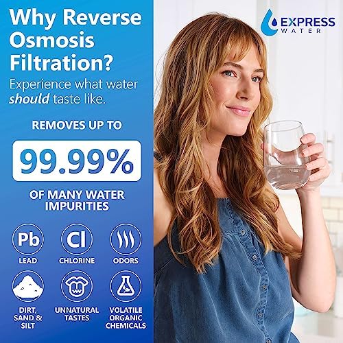 Express Water ROC001ALK Reverse Osmosis Water Filter, 6 Stage, pH UV - Image 3