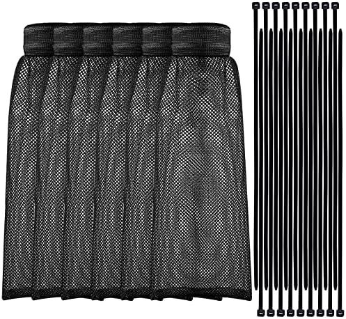 Shappy 24 Pack Washing Machine Lint Traps with Cable Ties (Black) by Shappy