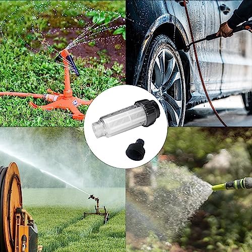 Transparent Washing Machine Filter – ABS 3/4 Inch Detachable Inlet Accessory, Effort-Saving Design For Filtering Sediment And Impurities | Perfect For Laundry Appliances, Home Use, And Replacement - Image 3
