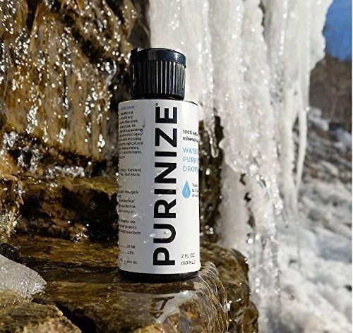 The Best and Only Patented Natural Water Purifying Solution - Chemical Free Camping and Survival Water Purification (2 oz) - Image 6