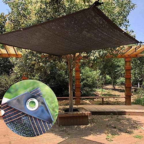 winemana 10x12 FT Black Shade Cloth for Garden, Durable Mesh Tarp Sun Shade - Image 6